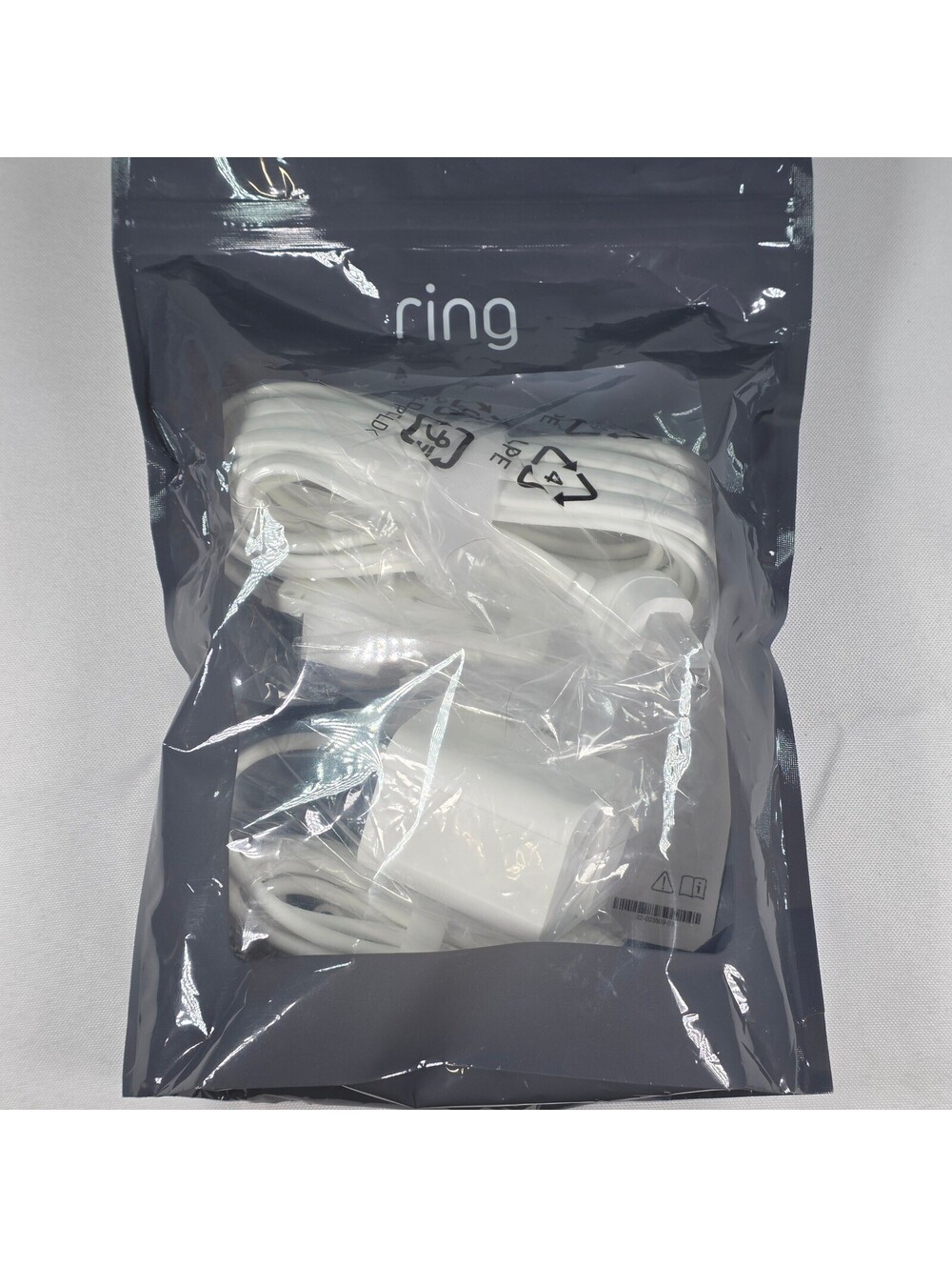 New Ring Indoor Outdoor Power Adapter White Security Camera Power Cable 2nd Gen